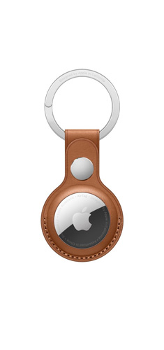 Apple AirTag Leather Key Ring image