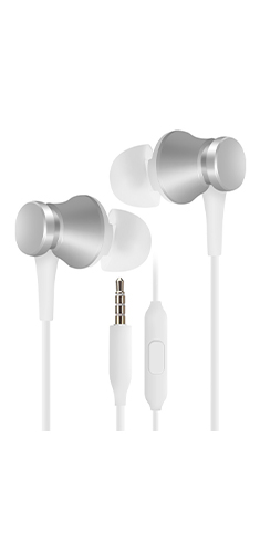 Xiaomi Mi In Ear Headphones Basic Silver